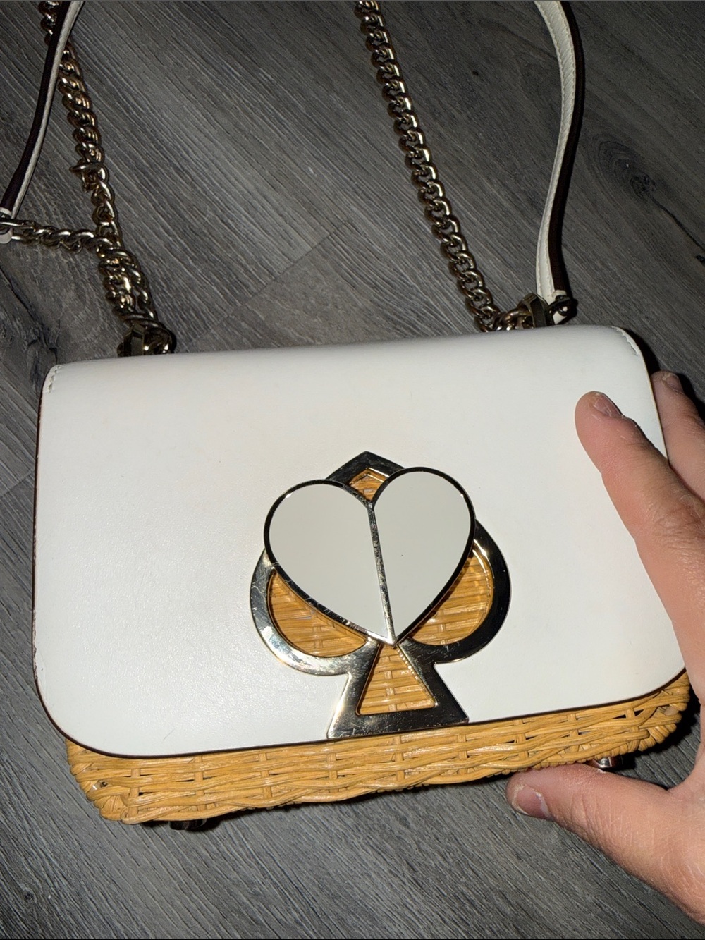 Kate Spade Nicola Wicker Twistlock Camera bag - Picture 2 of 5